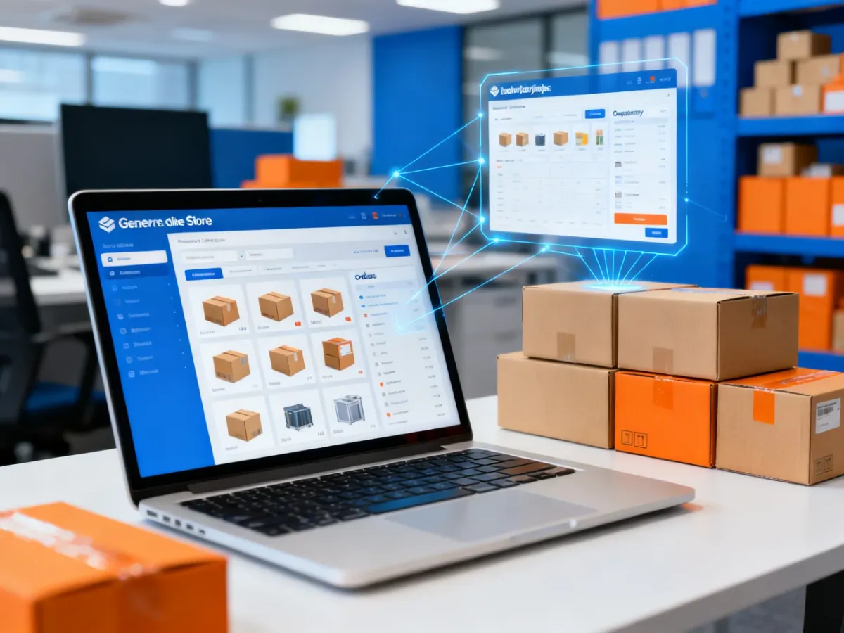 Panel zarządzania sklepem internetowym połączonym z marketplace’em